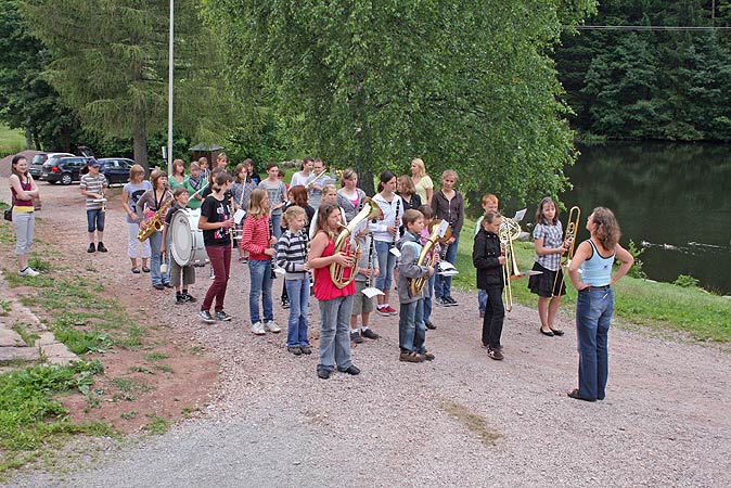 Marschmusikprobe Jugendkapelle 2009_1