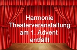Harmonie Theater fällt aus	