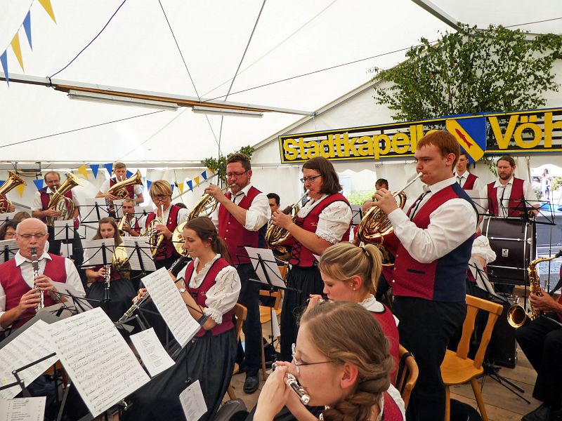 Harmonie auf dem Stadtfest in Vöhrenbach_3